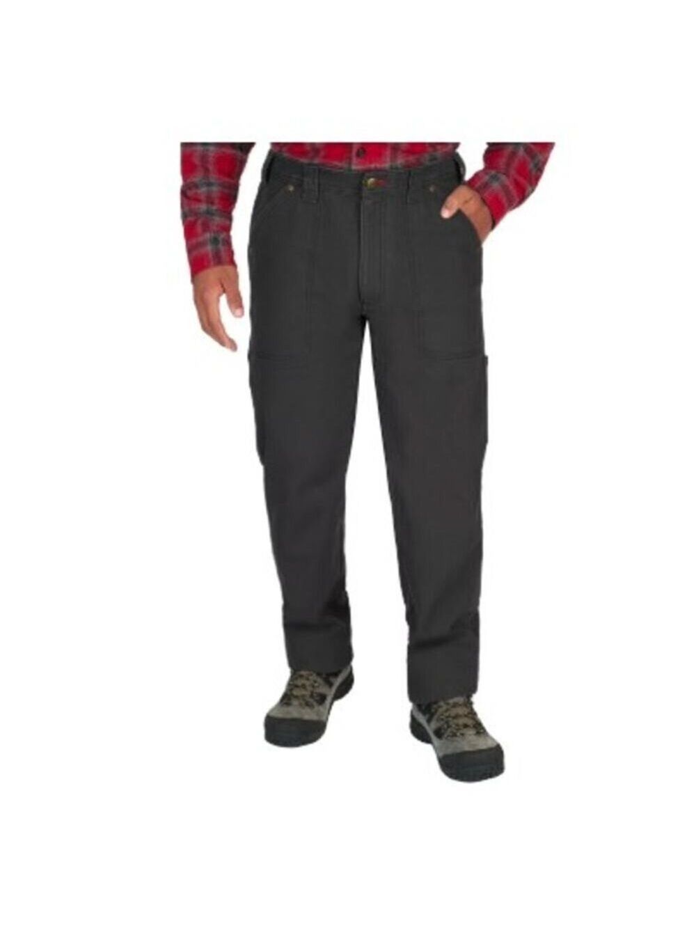 Coleman Men's Fleece Lined Pant Phantom (black/gray) Size 32x30